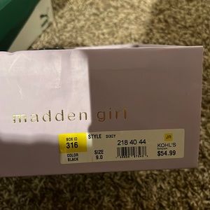 Black braided square heels ! Worn once. EXTREMELY comfortable